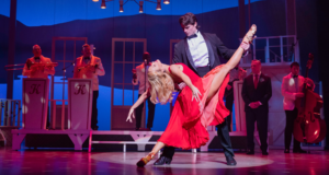 Charlotte Gooch and Michael O'Reilly in Dirty Dancing at Dominion Theatre